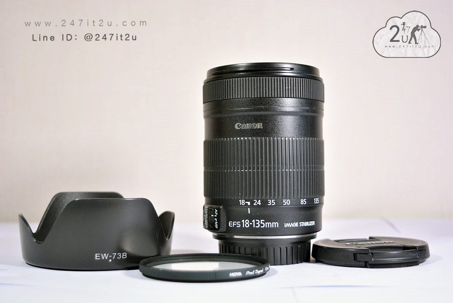 เลนส์ Canon 18-135mm 3.5-5.6 is สภาพสวยๆ
