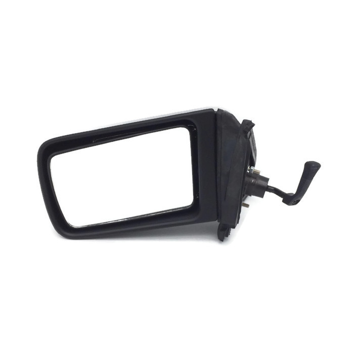 กระจกมองข้าง MITSUBISHI LANCER CHAMP2-3(มิตซู แชมป์2-3) รุ่นปรับมือ(ปรับใน) สีดำ ปี1988-1991 -ราคาต่อข้าง-