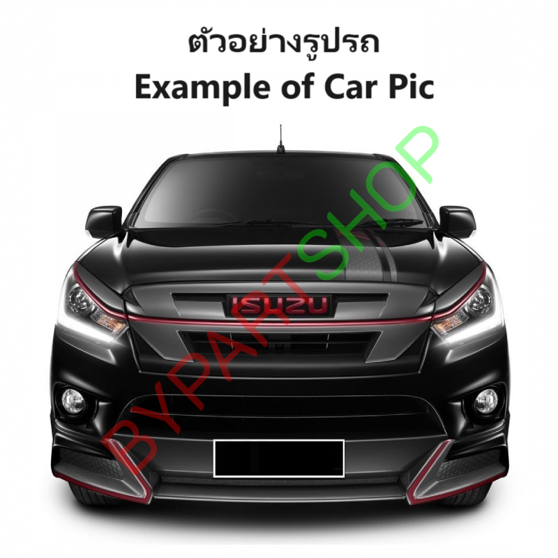ไฟหน้า ISUZU D-MAX STEALTH(สเทลธ์) โปรเจคเตอร์ คิ้วดำ-แดง ปี2018-2019 (งานO.E.M เทียบห้าง) -ราคาต่อดวง-