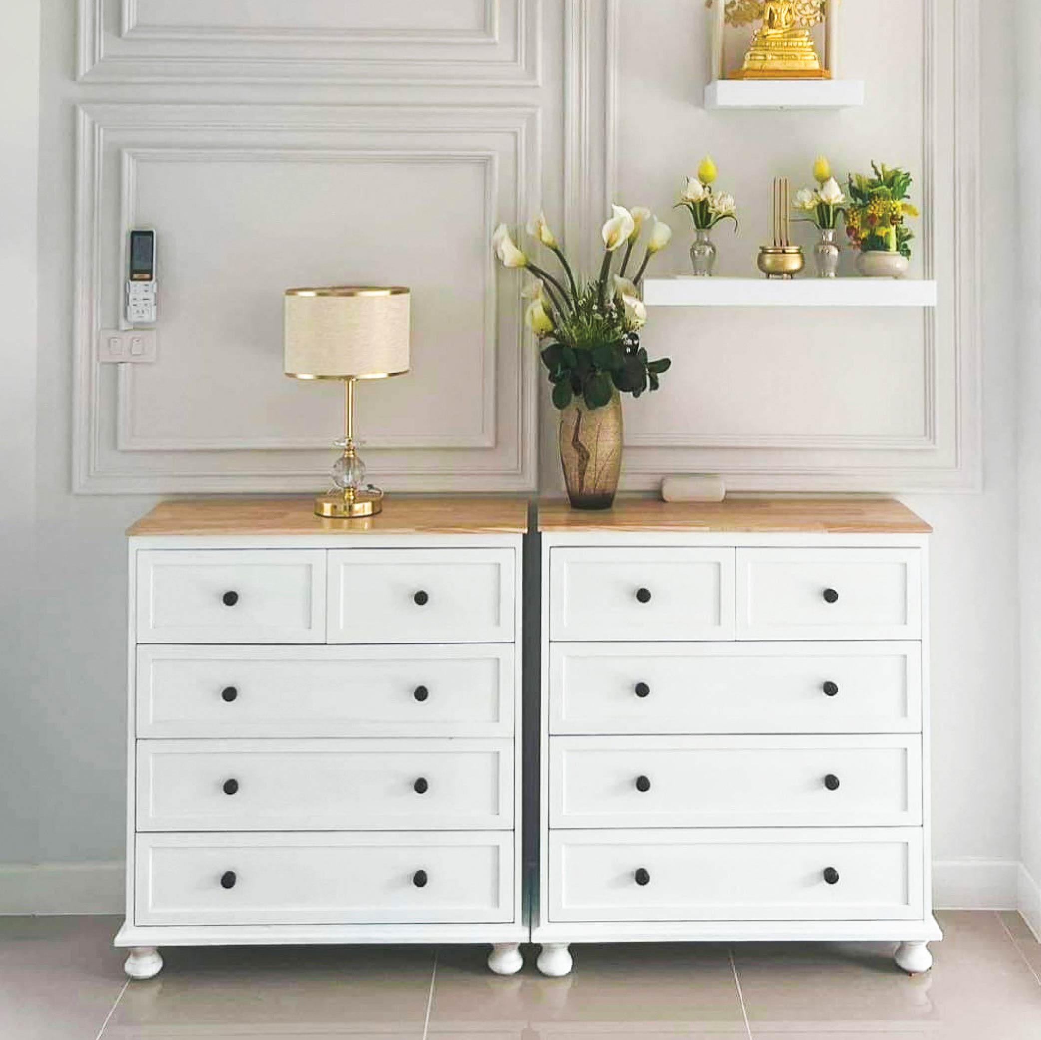 ชั้นวางของ ลิ้นชักเก็บของ ตู้ใส่ของ ชั้นวางสไตล์มินิมอล (ไม่ต้องประกอบ) PT010 - PT011