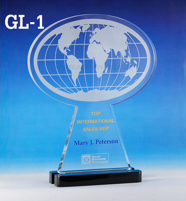 Code: GL-1 โล่อะคริลิค ความสูงตัวโล่ 8 -10 นิ้ว ความหนาอะคริลิค 15 มม. พร้อมเลเซอร์ข้อความและโลโก้ ลงสีได้ไม่เกิน 2 สี ***ราคาเริ่มต้นที่ 980 บาท (ความสูง 8 นิ้ว เมื่อสั่งสินค้า 5 ชิ้น ขึ้นไป)***