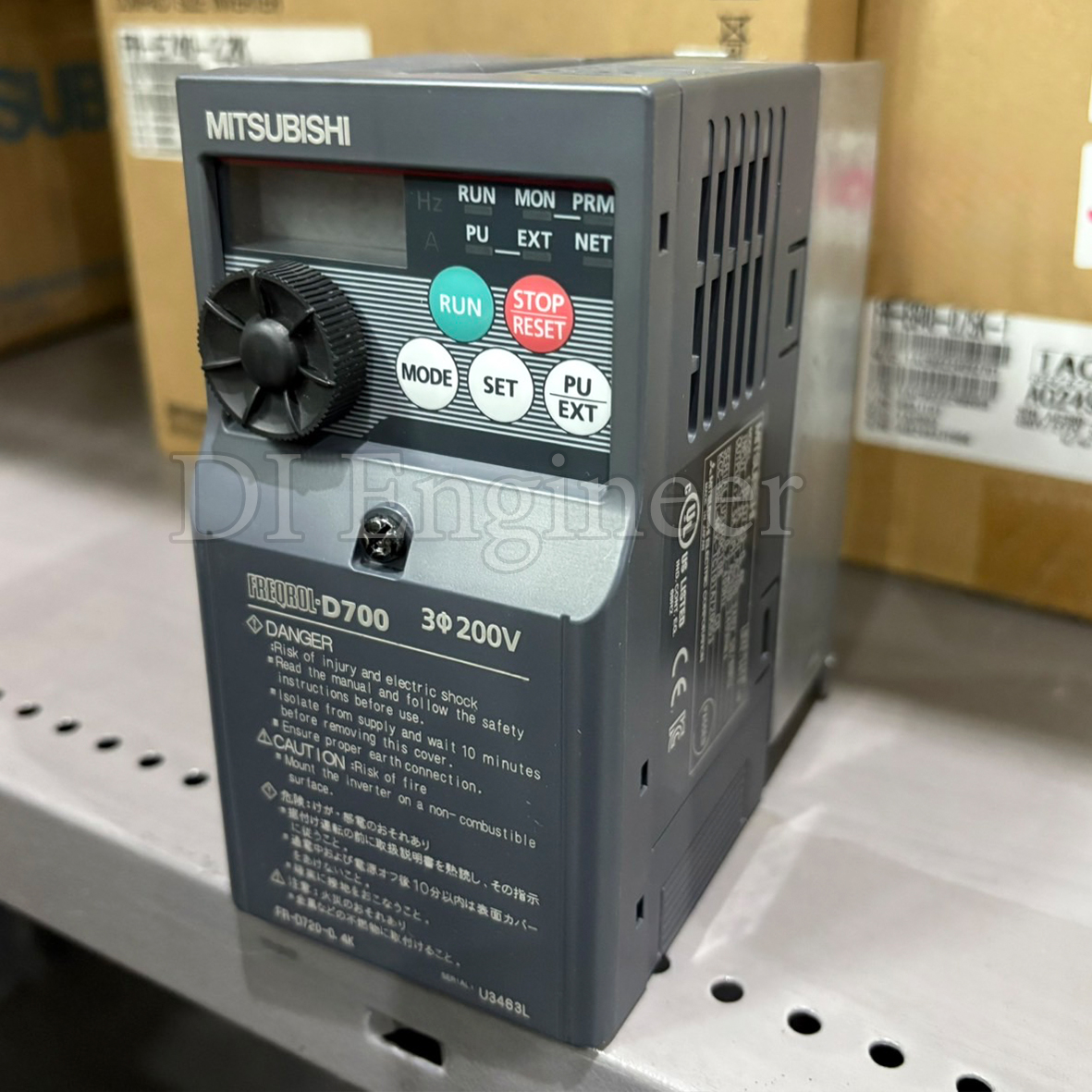 Mitsubishi INVERTER FR-D720-0.4K (Secondhand)