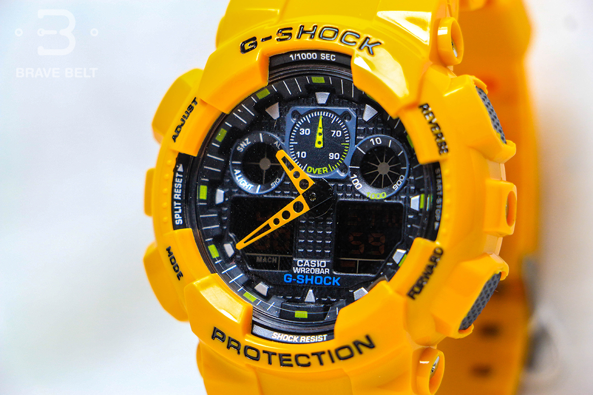 Casio G-Shock GA-100A-9A Top Mirror เกรดพรีเมี่ยม รูปของจริง