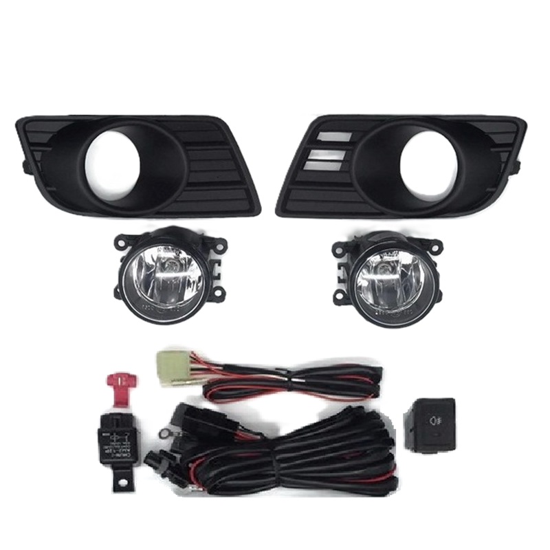 ไฟตัดหมอก/ไฟสปอร์ตไลท์ SUZUKI SWIFT(สวิฟท์) รุ่นที่2 ฝาครอบดำ ปี2008-2011 (ครบชุด) (รับประกัน 6เดือน) (SZ186)