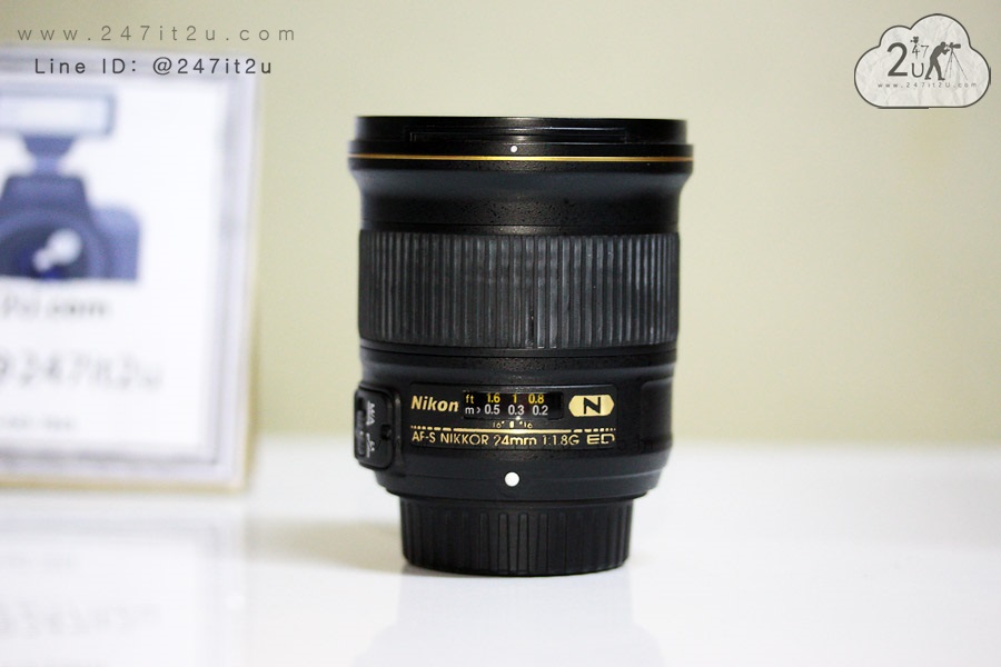เลนส์ Nikon 24mm f1.8 G ED Nano