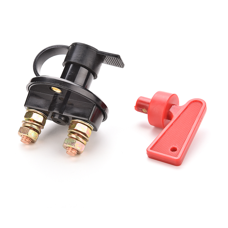 ขั้วแบต อุตสาหกรรม มีกุญแจสวิทปิดเปิด battery boat switch แถมยางหุ้ม และ กุญแจ