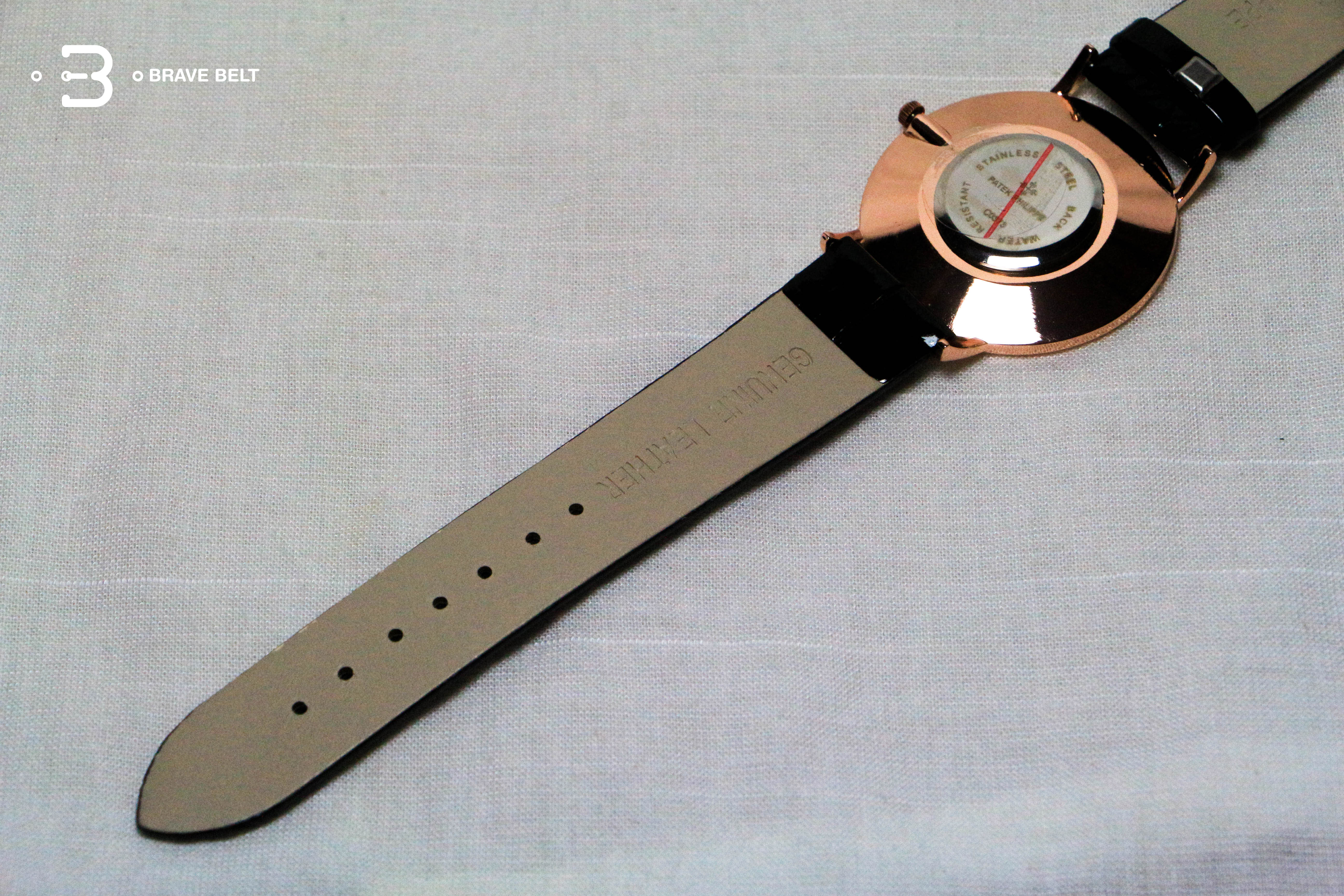 รีวิวนาฬิกา ตัวเลขโรมัน ทรงคลาสสิก patek philippe top mirror หน้าปัดดำ