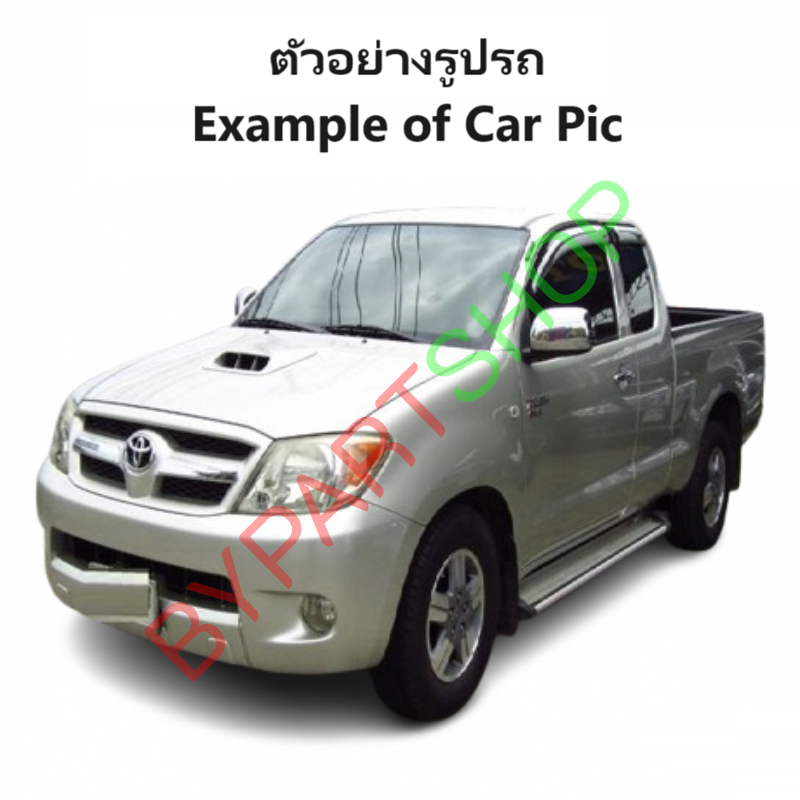 คานท้ายกระบะ(ใต้ฝาท้าย/แผ่นใส่ป้าย) TOYOTA VIGO(วีโก้)/VIGO SMART CAB(สมาร์ทแคป) รุ่นแคป/4ประตู เท่านั้น ปี2004-2010