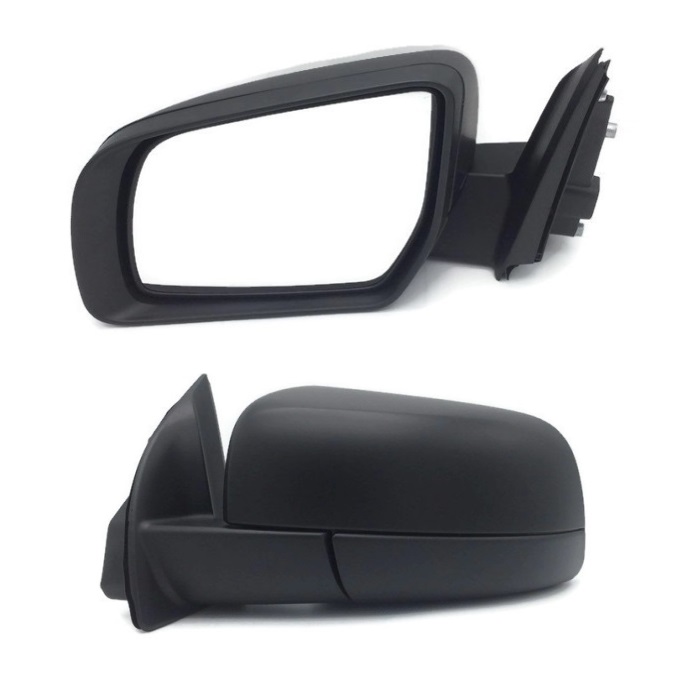 กระจกมองข้าง FORD RANGER(ฟอร์ด เรนเจอร์) T6/XL รุ่นปรับมือ สีดำ ปี2012-2017 -ราคาต่อข้าง