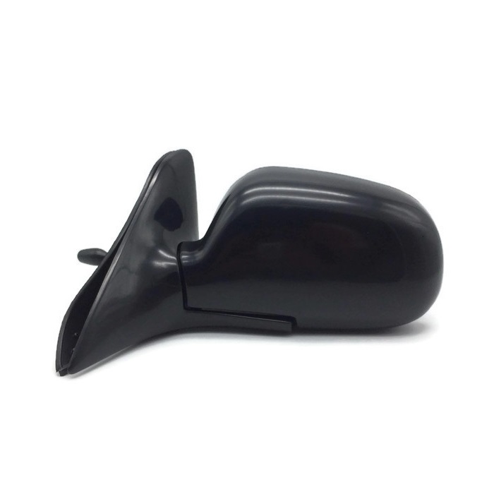 กระจกมองข้าง TOYOTA COROLLA(โคโรล่า) EE/AE100-AE101-AE102 โฉมสามห่วง รุ่นปรับมือ สีดำ(งานไม่ทำสี) -ราคาต่อข้าง-