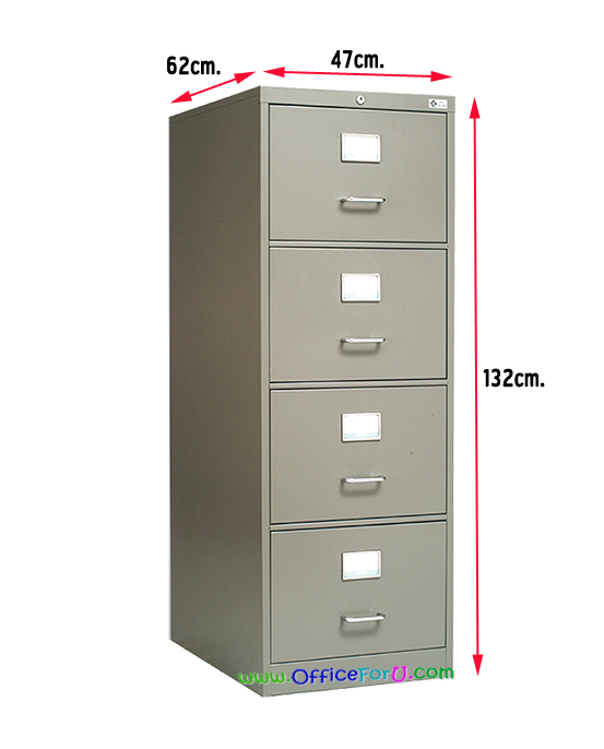 ตู้ลิ้นชักเหล็ก ไทโย FC634 แบบมีมอก.