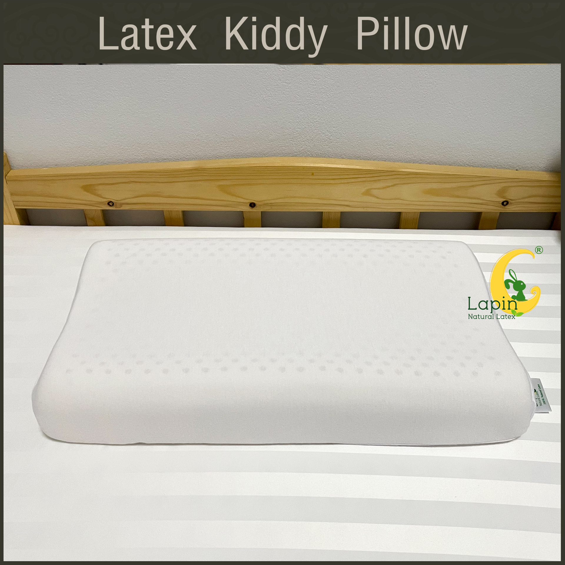 Latex Kiddy Pillow หมอนยางพาราสำหรับเด็ก 3 ขวบขึ้นไป (ลายกวางเรนเดียร์)