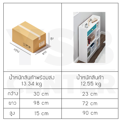 ชั้นวาง ชั้นวางหนังสือ ชั้นวางสไตล์มินิมอล ชั้นกว้างวางของได้เยอะ รับน้ำหนักได้ดี