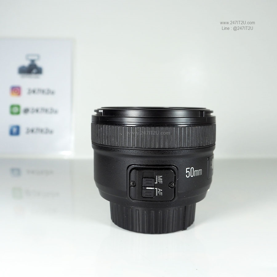 Yongnuo 50mm f1.8N สำหรับกล้อง Nikon ยกกล่อง สีดำ