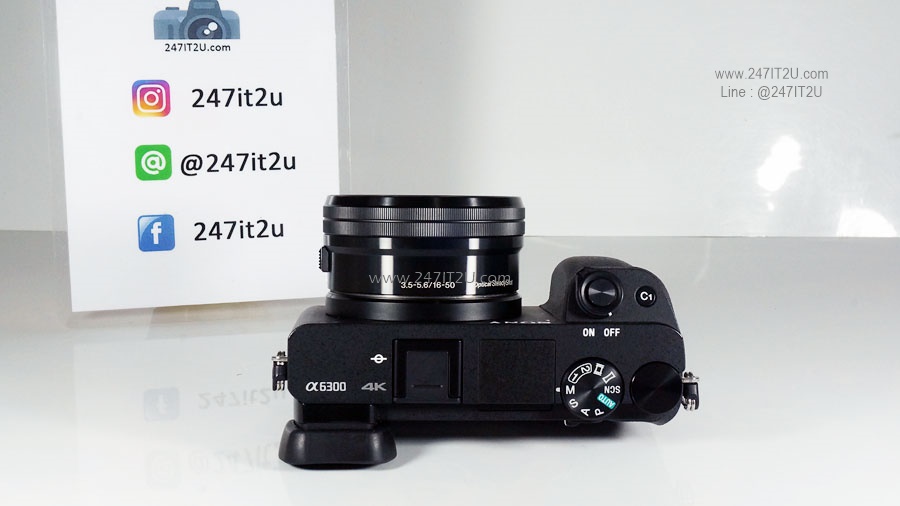 Sony A6300 +เลนส์ 16-50mm ชัตเตอร์ 289 ครั้ง สีดำ