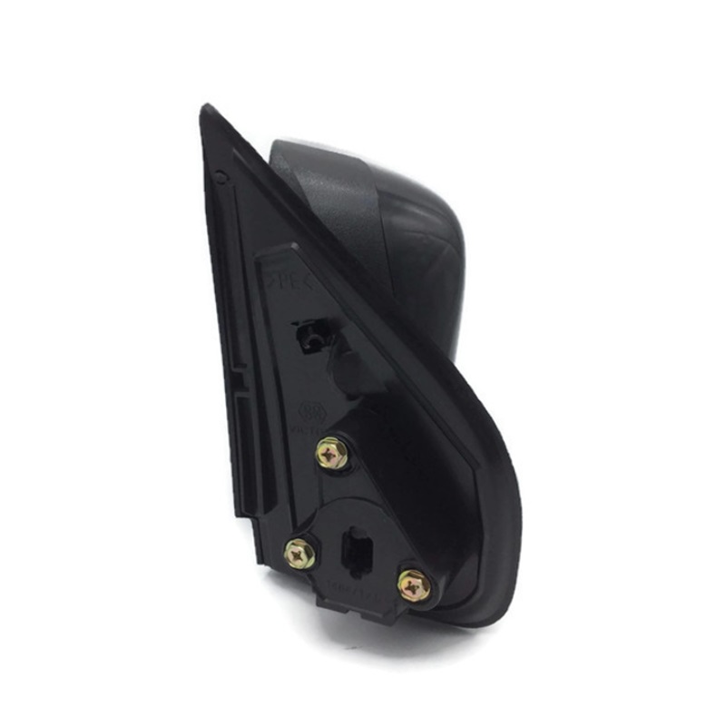 กระจกมองข้าง ISUZU D-MAX(ดีแม็ก) รุ่นปรับมือ มีฝาครอบถอดได้ สีดำ(ต้องไปทำสี) ปี2002-2011 (รหัส:DMX-PLAT) -ราคาต่อข้าง-