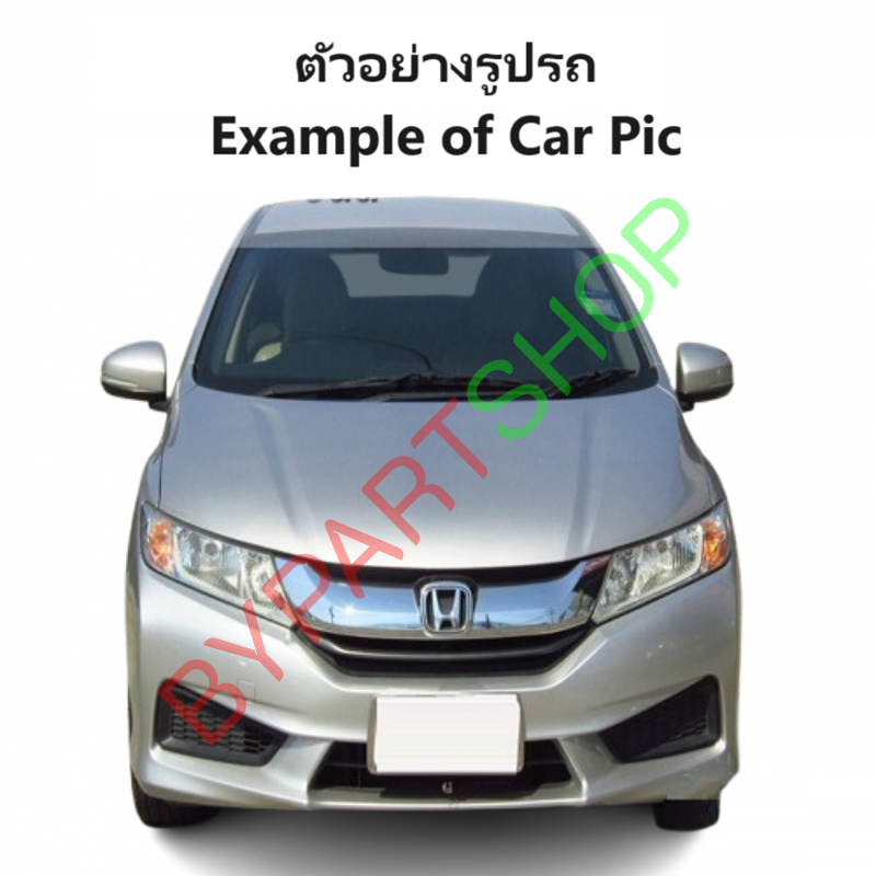หน้ากระจัง HONDA CITY(ซิตี้) Gen4 รุ่นที่1 ชุบโครเมียม ไม่มีโลโก้ ปี2014-2016 (รหัส:CITY'14)
