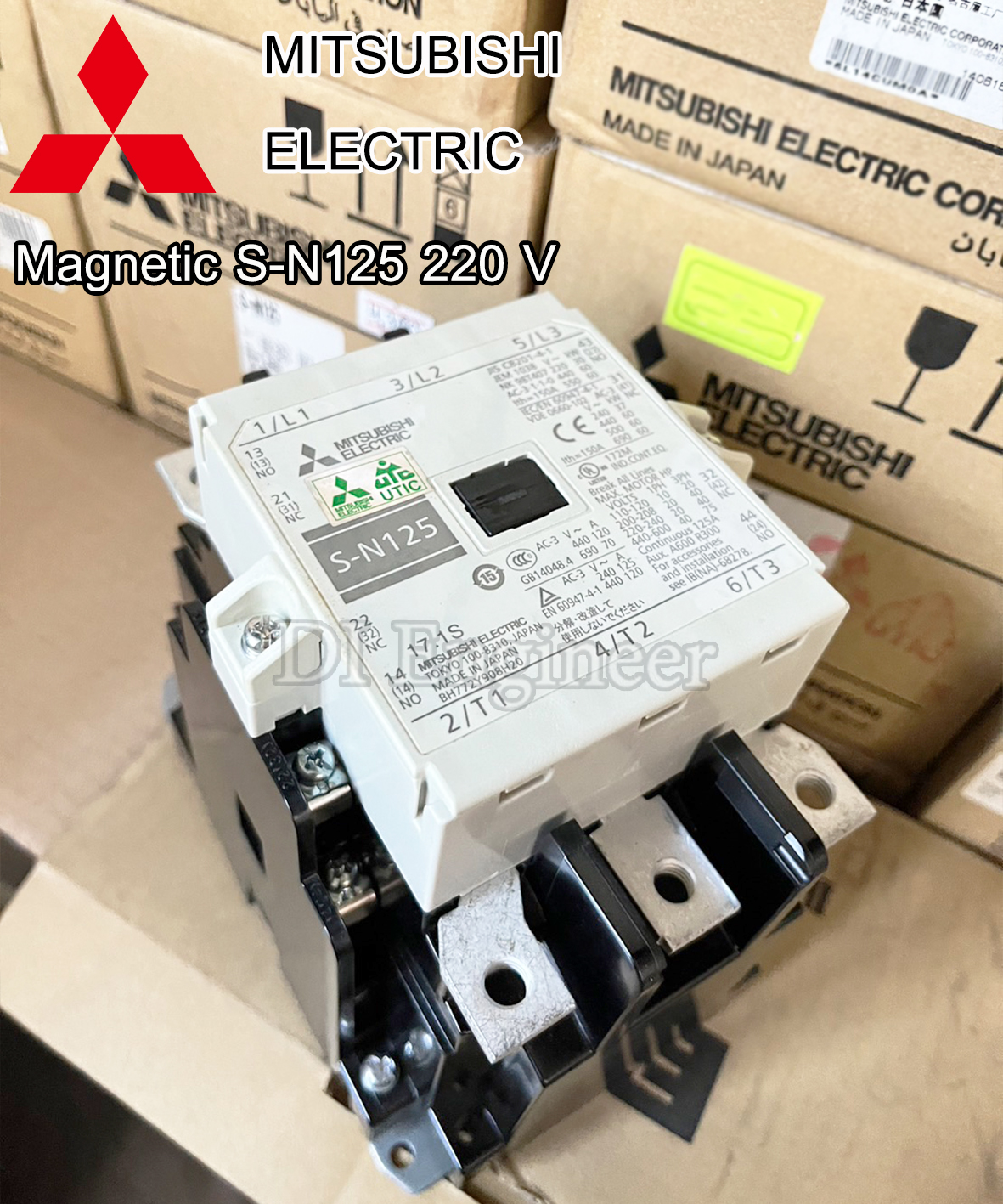 Mitsubishi Magnetic S-N125 220V