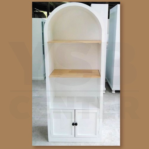 ชั้นวางของ ตู้เก็บของ พร้อมลิ้นชักสไตล์มินิมอล สีขาวเนียนสวย (ไม่ต้องประกอบ) PT015-CR-30X60X150