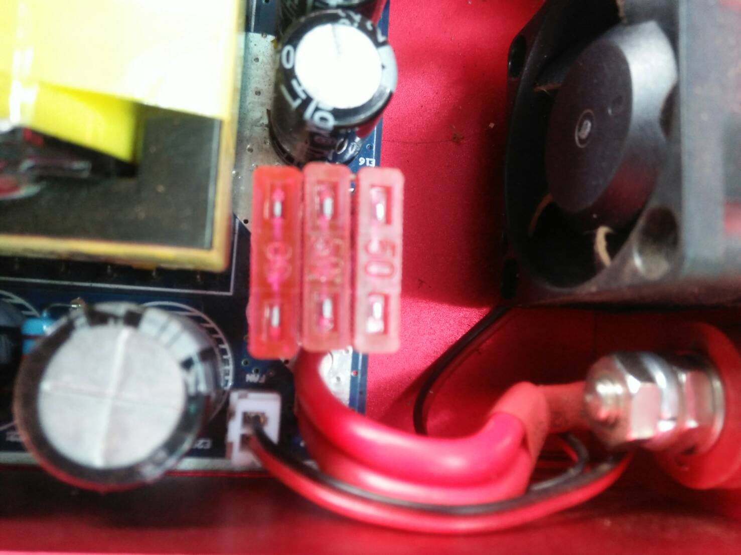 ฟิวส์สแตนดาส ฟิวส์เสียบ 50 แอมป์ สีเขียวชมภู Standard Type DC 9-32V. 10 ตัว/แพ็ค