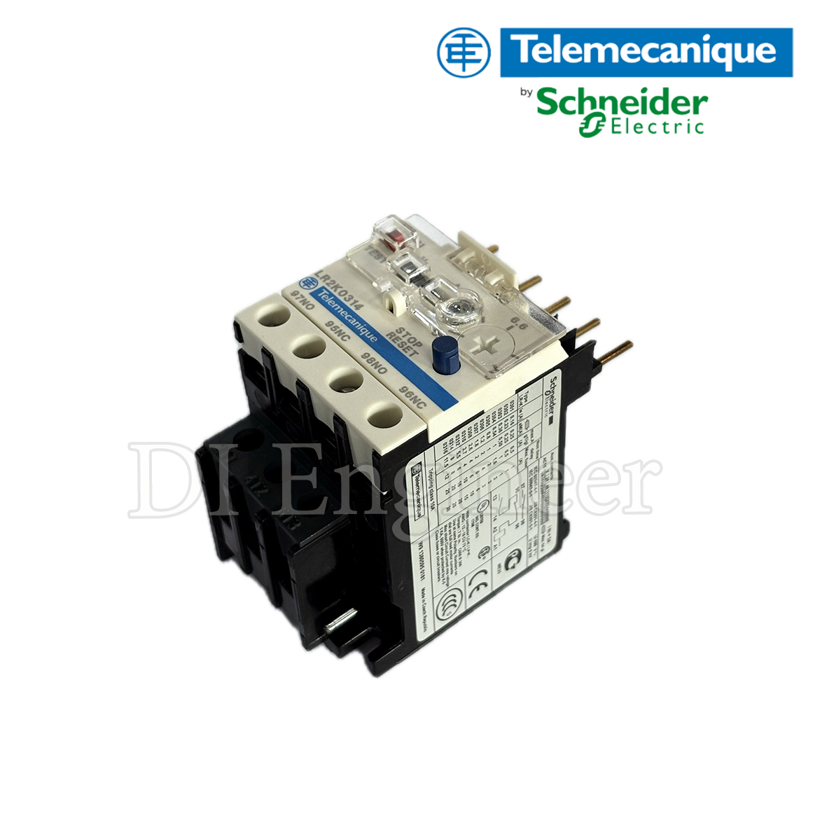Schneider Overload Relay โอเวอร์โหลดรีเลย์ LR2K0314 (5.5-8A)