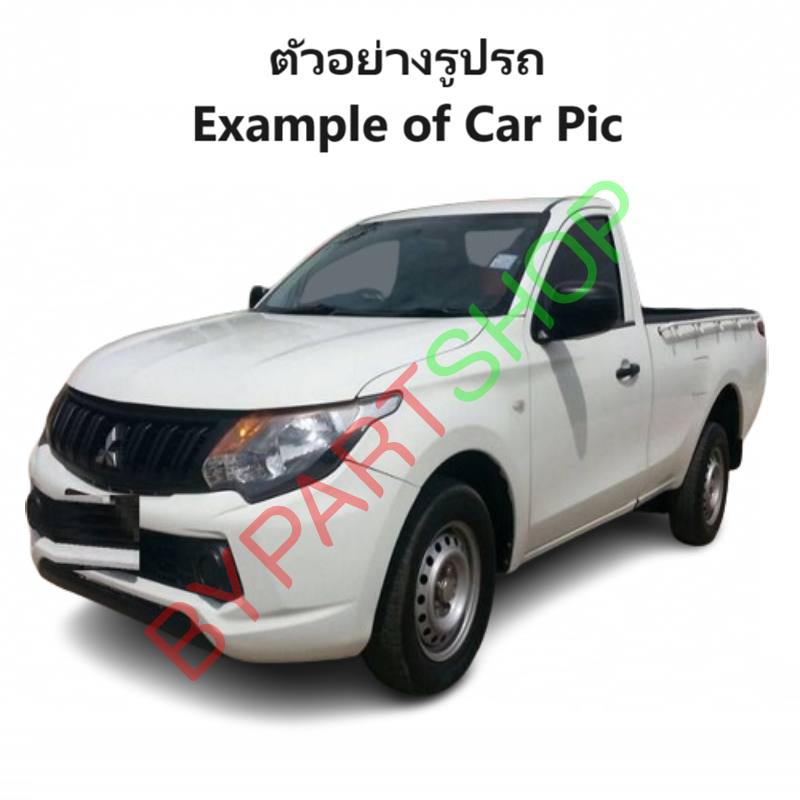 กระจกมองข้าง MITSUBISHI NEW TRITON(ไทรทัน) โฉมปี15 ตอนเดียว รุ่นปรับมือ สีดำ ปี2015-2018 -ราคาต่อข้าง-