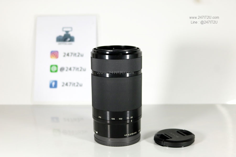 เลนส์ Sony E 55-210mm f/4.5-6.3 OSS สีดำ