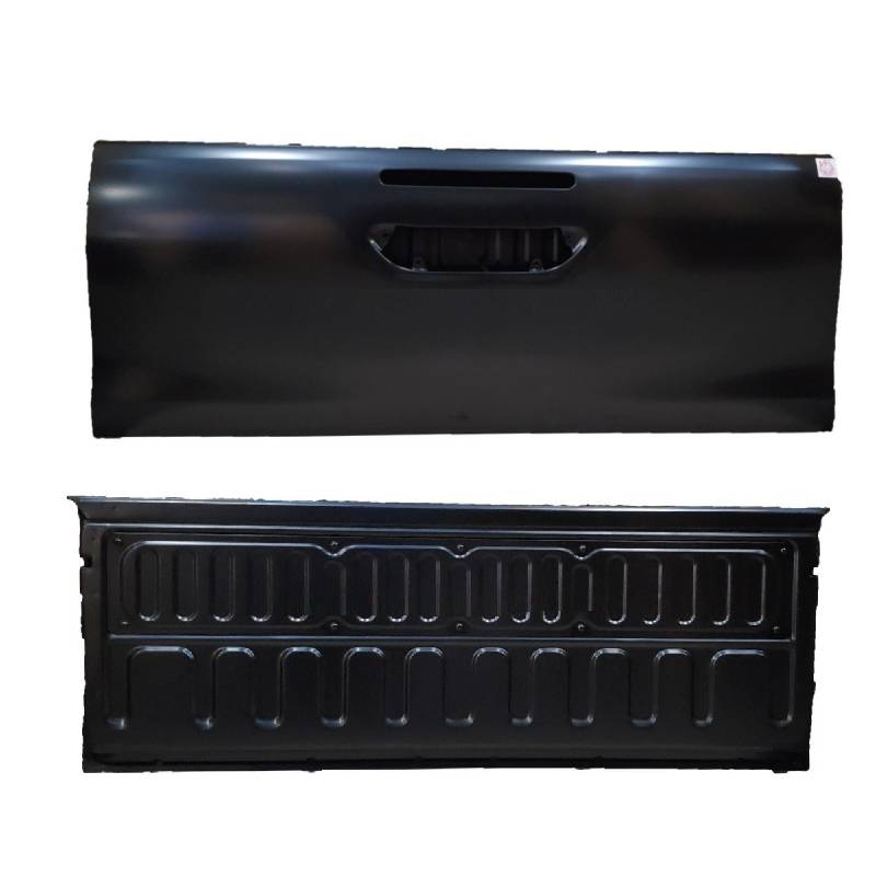 ฝาท้าย TOYOTA REVO(รีโว่) รุ่นเปิดกลาง เหล็กดำ(หนาเทียบแท้ ไม่ทำสี) ปี2015-2024