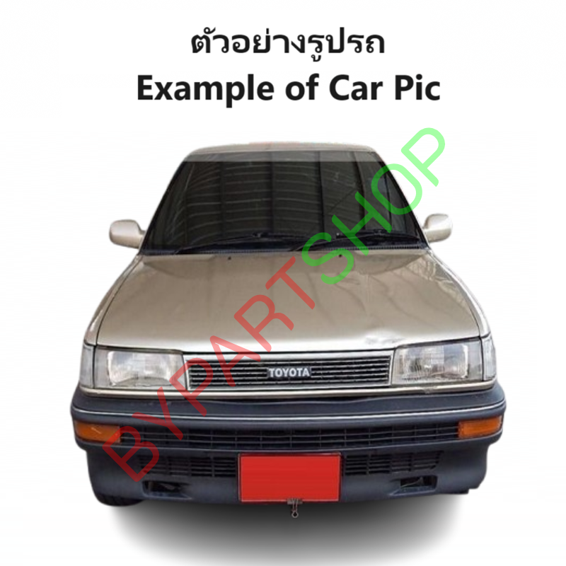 หม้อน้ำ TOYOTA COROLLA(โคโรล่า) EE/AE90-92(โดเรม่อน) เกียรออโต้ (กระปุกก็ใส่ได้) (O.E.M ประกัน 6เดือน)