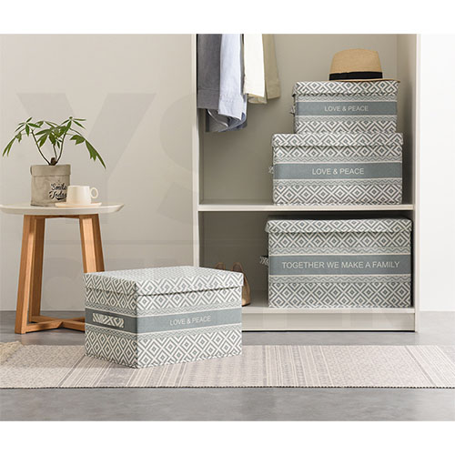 กล่องใส่ของอเนกประสงค์ กล่องเก็บของ กล่องใส่ของ พร้อมฝาปิด