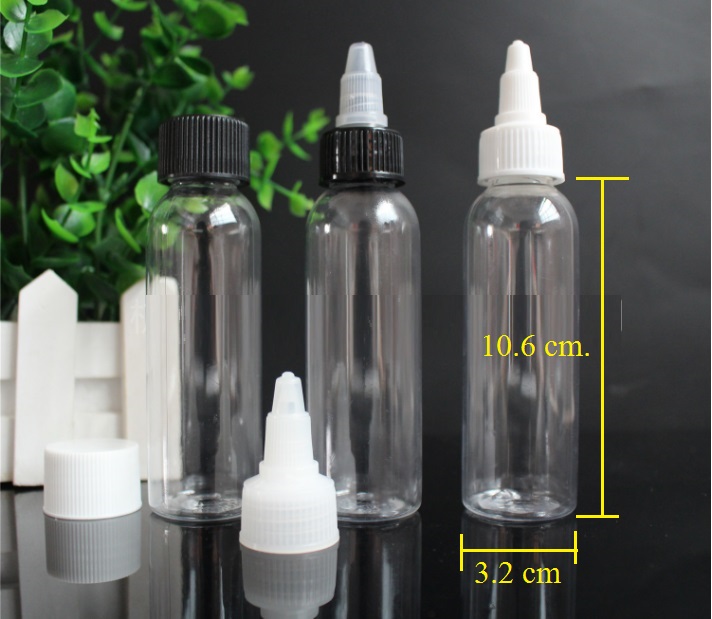 60ml ขวดหัวจรวด ฝาชั้น