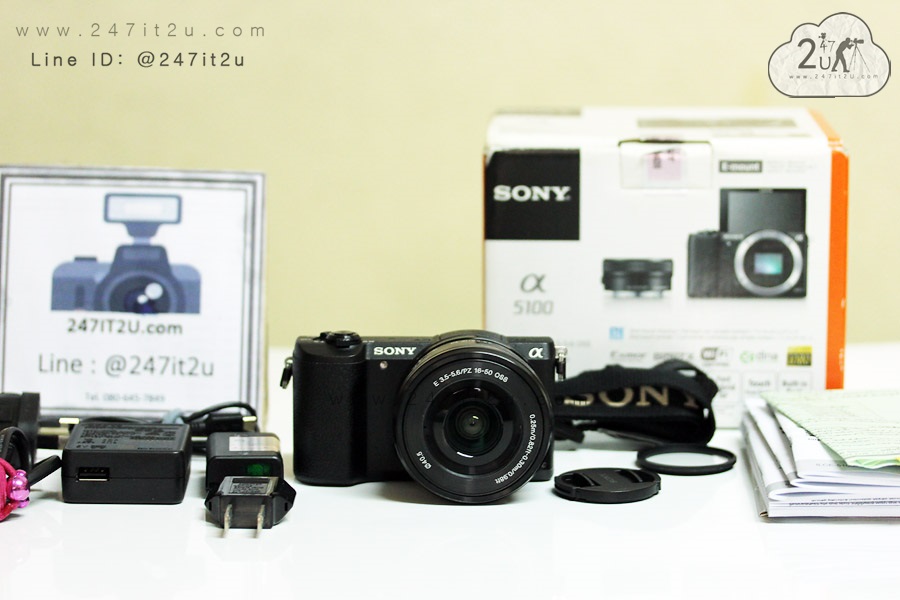 กล้อง Sony A5100 + เลนส์ 16-50mm f3.5-5.6 สีดำ