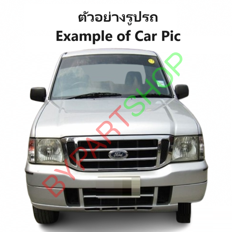 กันชนหน้า FORD RANGER(ฟอร์ด เรนเจอร์) โฉมที่2 เหล็กดำ(ยังไม่ทำสี) ปี2003-2005 (รหัส:FORD'03ดำ)