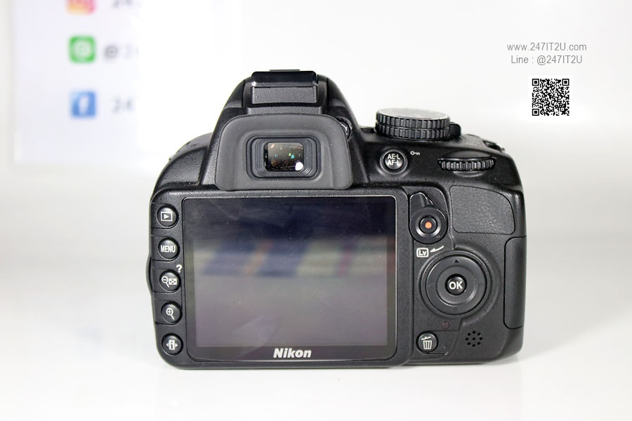 Nikon D3100 พร้อมเลนส์ 18-55mm