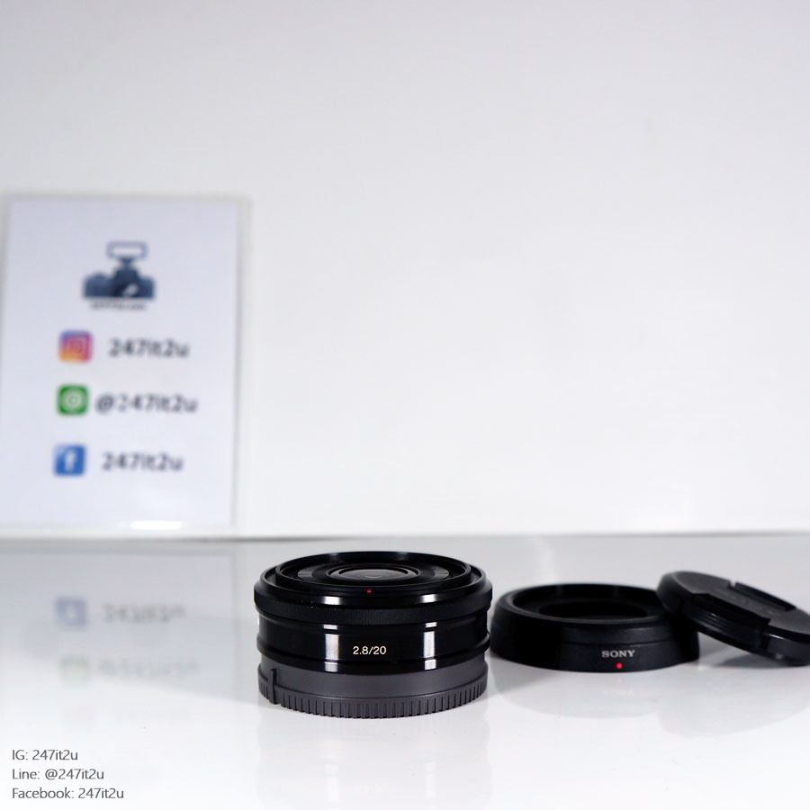 ขายเลนส์ Sony 20mm f2.8 E-mount สีดำ สภาพสวย