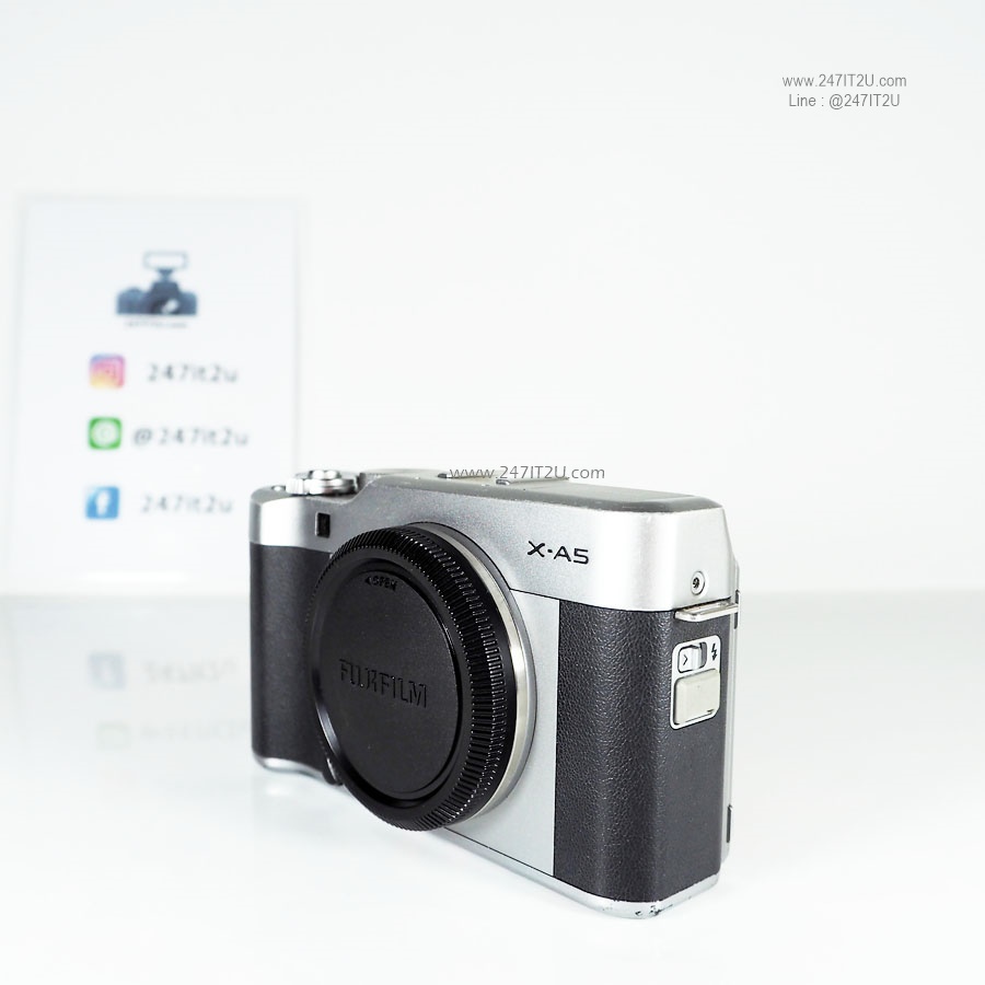 Body Fujifilm XA-5 สี Silver เครื่องศูนย์ มีกล่อง