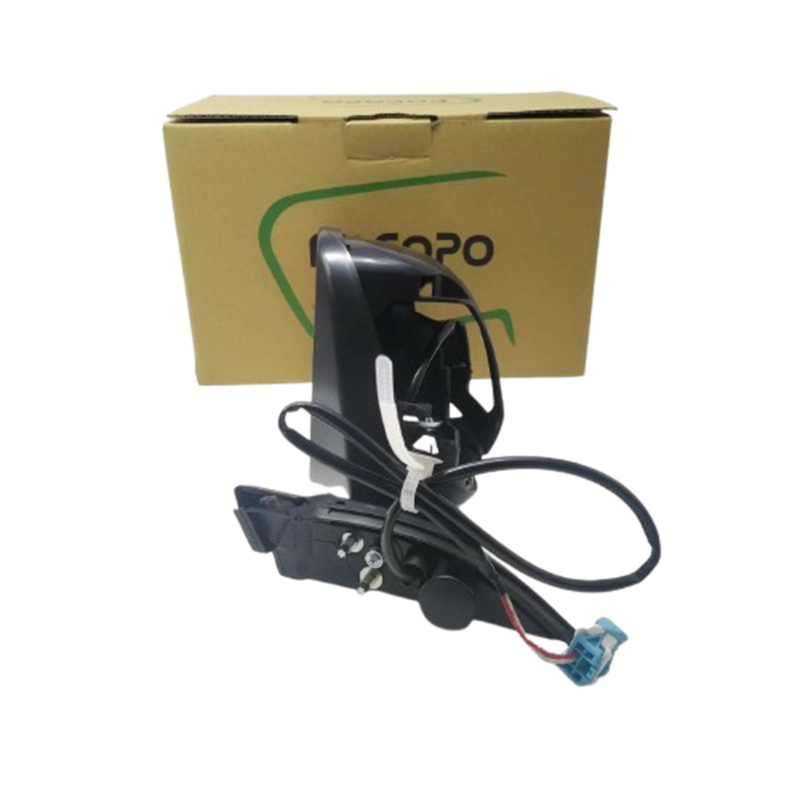 กระจกมองข้าง HONDA JAZZ(แจ๊ส) GE รุ่นปรับเลนส์ไฟฟ้า 3สาย สีดำ(งานไม่ทำสี ) ปี2008-2013 -ราคาต่อดวง-