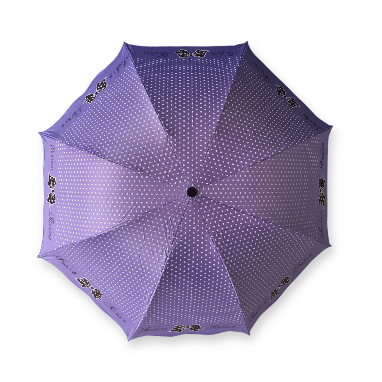 ร่มโค้งแฟชั่น ยูวีดำ รหัส8033