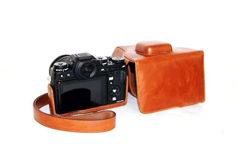 Bag Leather Case For Fujifilm X-T1 เต็ม