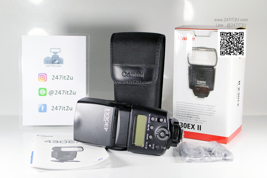 Flash Canon 430 EXII สภาพดี มีกล่อง