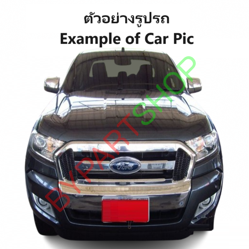 หน้ากระจัง FORD RANGER(ฟอร์ด เรนเจอร์) T6/XLT/WILDTRAK ชุบโครเมียม ไม่มีโลโก้ ปี2015-2018 (รหัส:RANGER15 ชุบ)