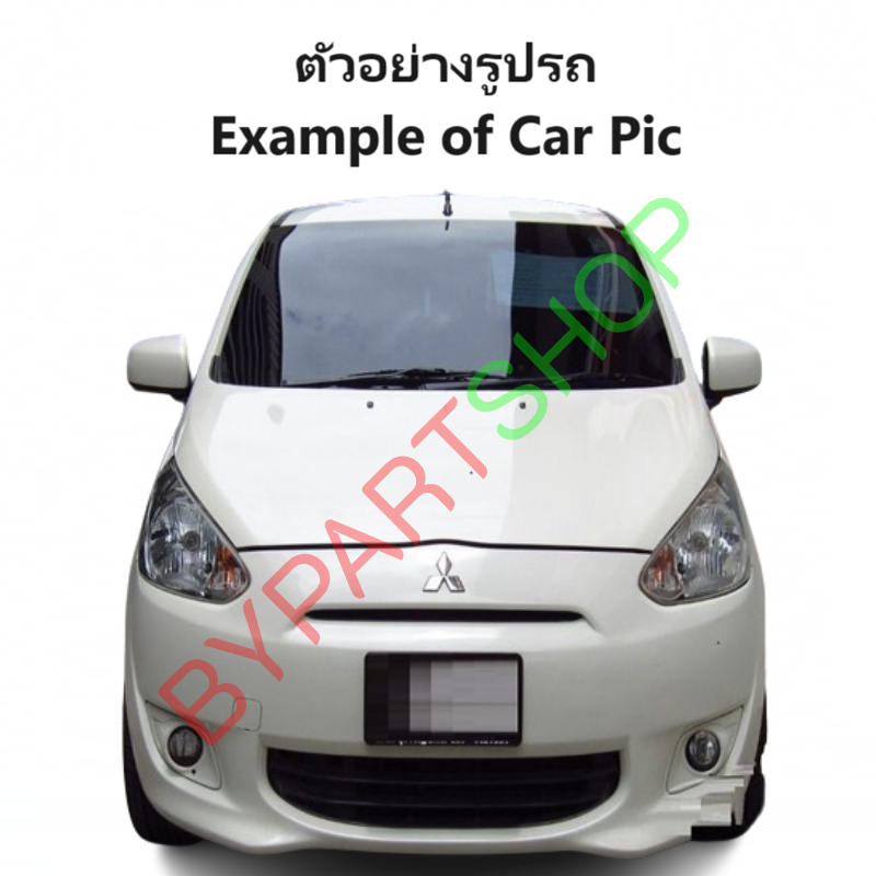 -แท้ศูนย์- ฝาครอบกระจกมองข้าง MITSUBISHI MIRAGE(มิราจ) สีขาวมุข ปี2012-2015 -ราคาต่อข้าง-