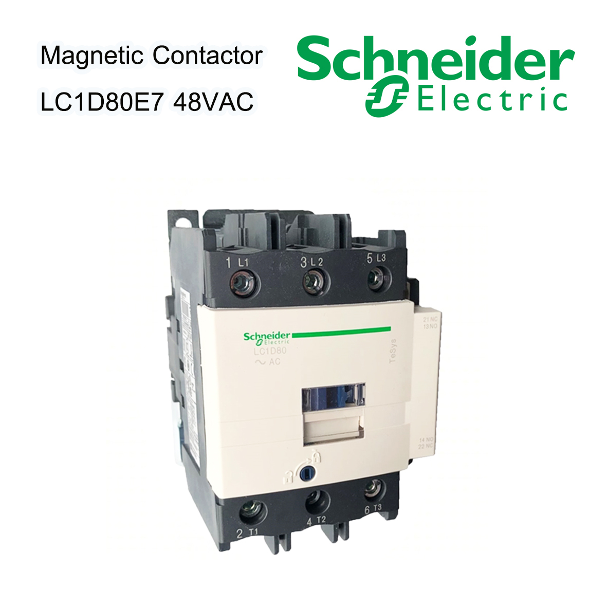 Schneider Magnetic LC1D80E7 48Vac