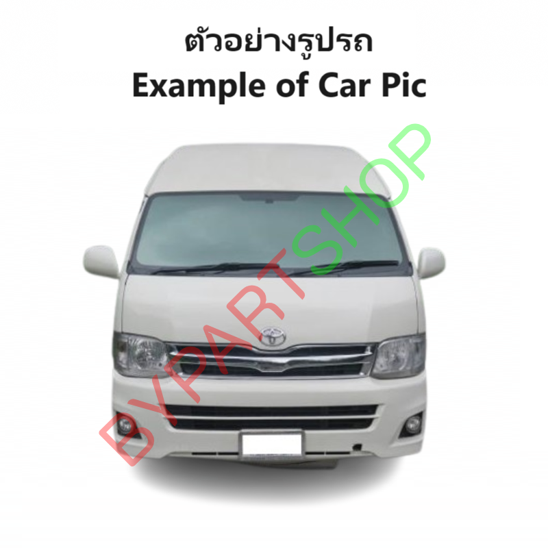 หม้อน้ำ TOYOTA COMMUTER(คอมมูเตอร์) 4ท่อ เครื่องดีเซล หนาพิเศษ 32มิล ปี2005-2009 เกียรกระปุก (อลูมิเนียมทั้งใบ) ประกัน 6เดือน