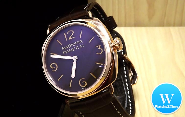 นาฬิกา Panerai Radiomir 3 Day Oro Rosa 47 mm. PAM379