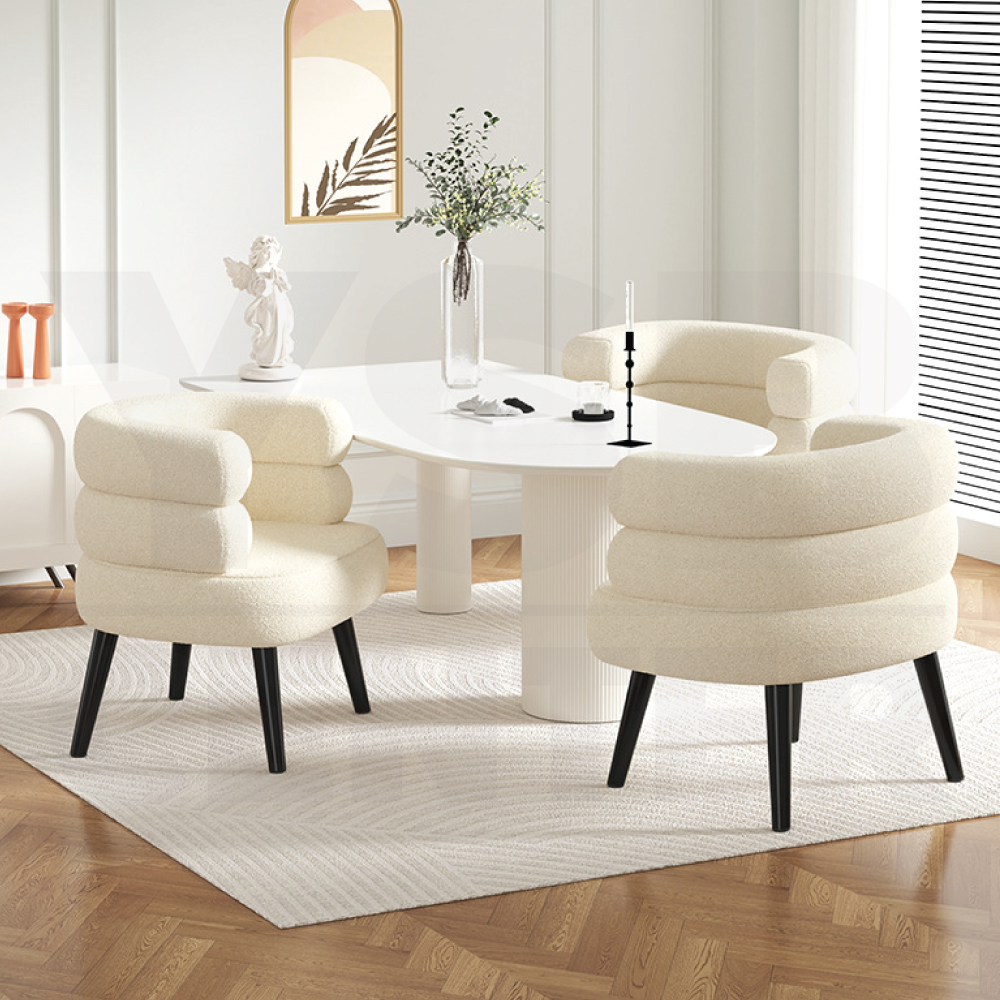 เก้าอี้โซฟา เบาะนุ่ม กำมะหยี่ นั่งสบาย โครงสร้างแข็งแรง YL0269 - YL0270