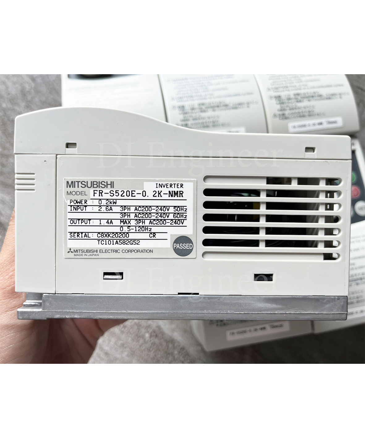Mitsubishi Inverter FR-S520-0.2K (Secondhand)