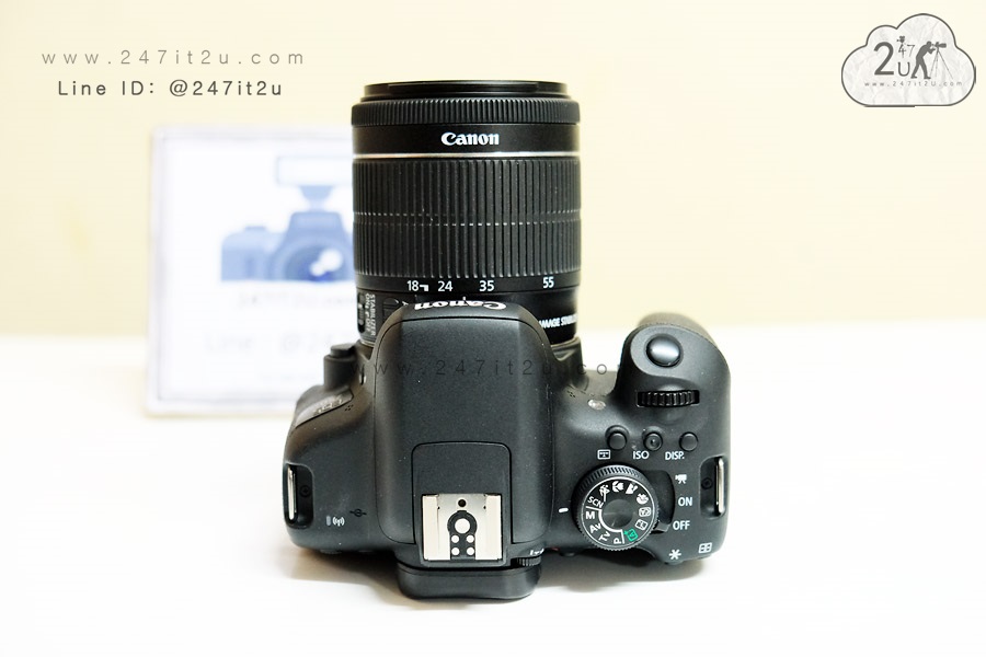 กล้อง Canon 750D+ เลนส์ 18-55mm