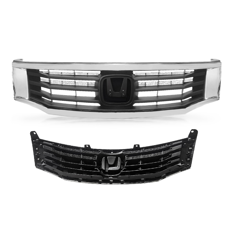 หน้ากระจัง HONDA ACCORD(แอคคอร์ด) Gen8 รุ่นที่1 ชุบโครเมียม ไม่มีโลโก้ ปี2007-2010 (รหัส:AC'08)