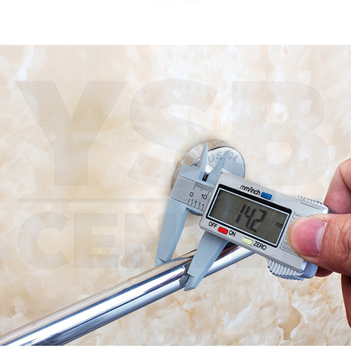 CASSA ราวแขวนผ้า สแตนเลส304 ราวคู่ ในห้องน้ำ แบบติดผนัง ท่อใหญ่ ขนาด80cm. รุ่น C1L012-SUS304-280